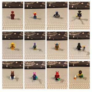 Custom Your Own Lot Of 3 LEGO Minifigures. Star Wars, Ninjago, Marvel, & MORE
